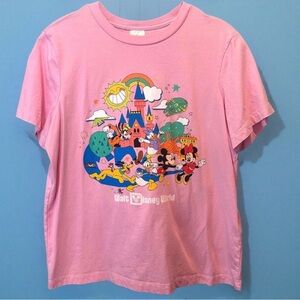 Disney Parks Walt Disney World Play in the Park Pink T-Shirt